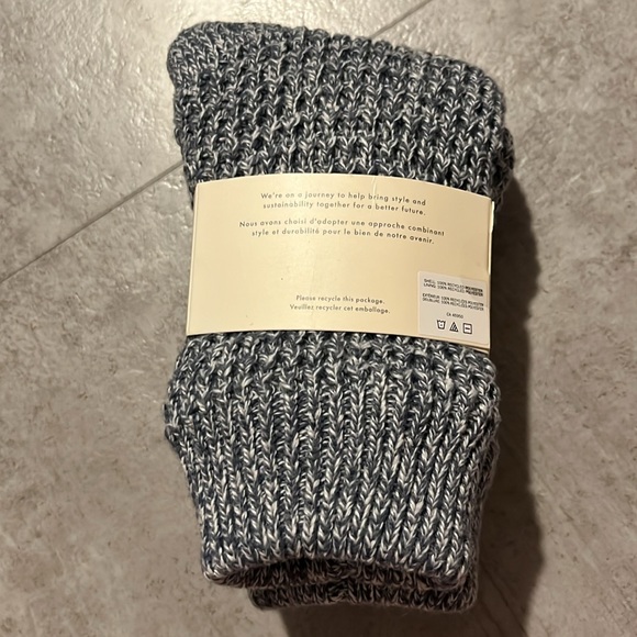 Indigo Reading Socks - Picture 2 of 4